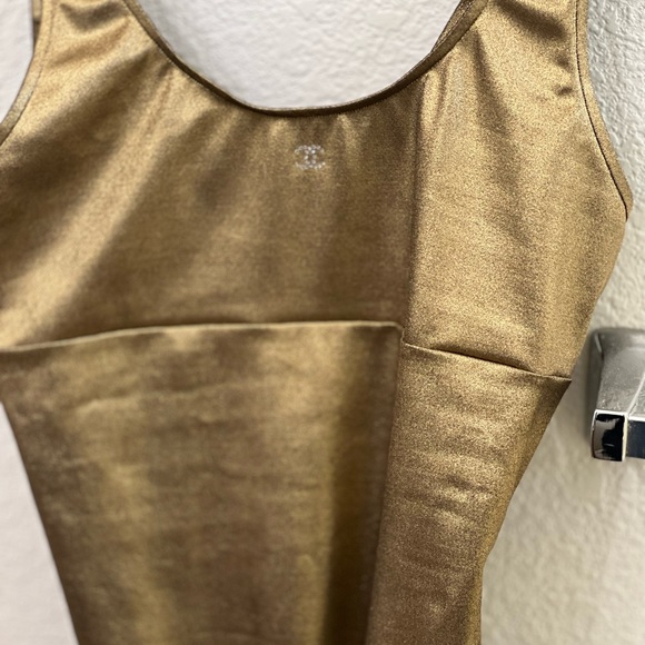Chanel cruise swimsuit gold metallic - Picture 12 of 16